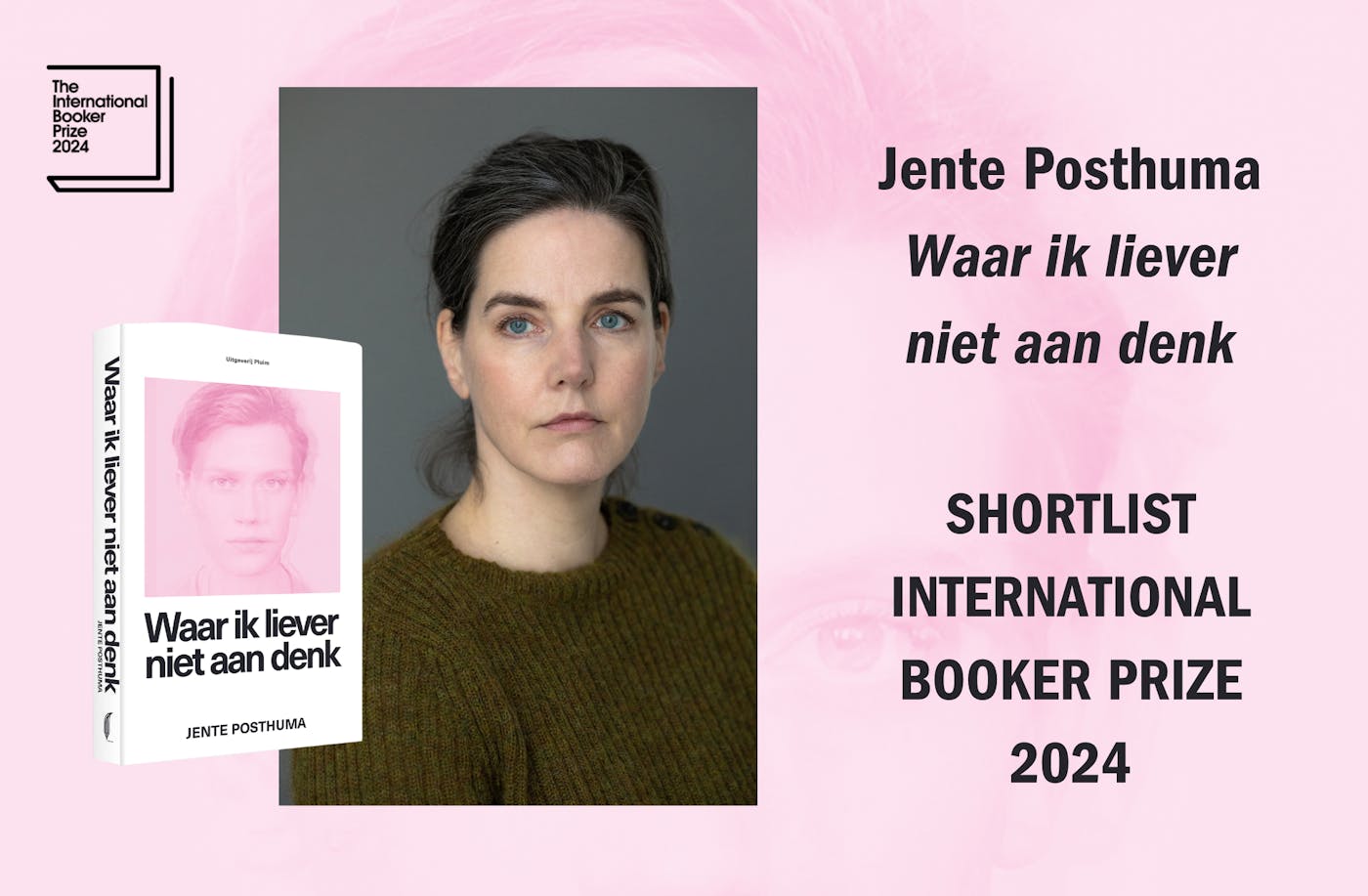 Jente Posthuma staat op de shortlist International Booker Prize 2024