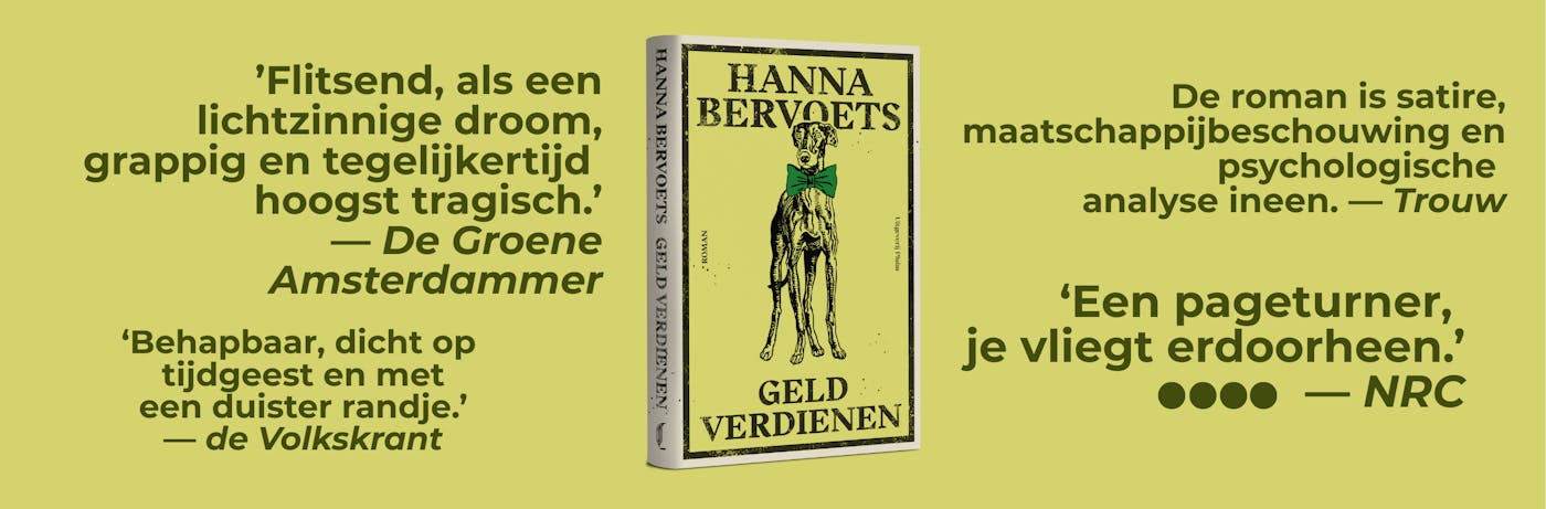 quotes met omslag boek met hondje met een strik