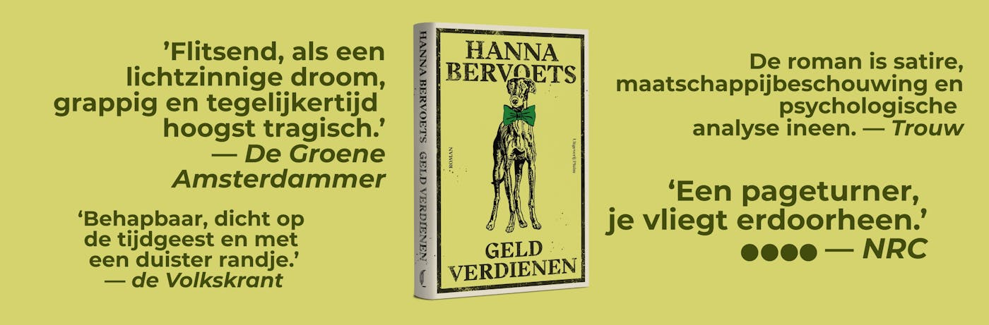 Hanna Bevoets ontvangt veel lof voor boek Geld verdienen