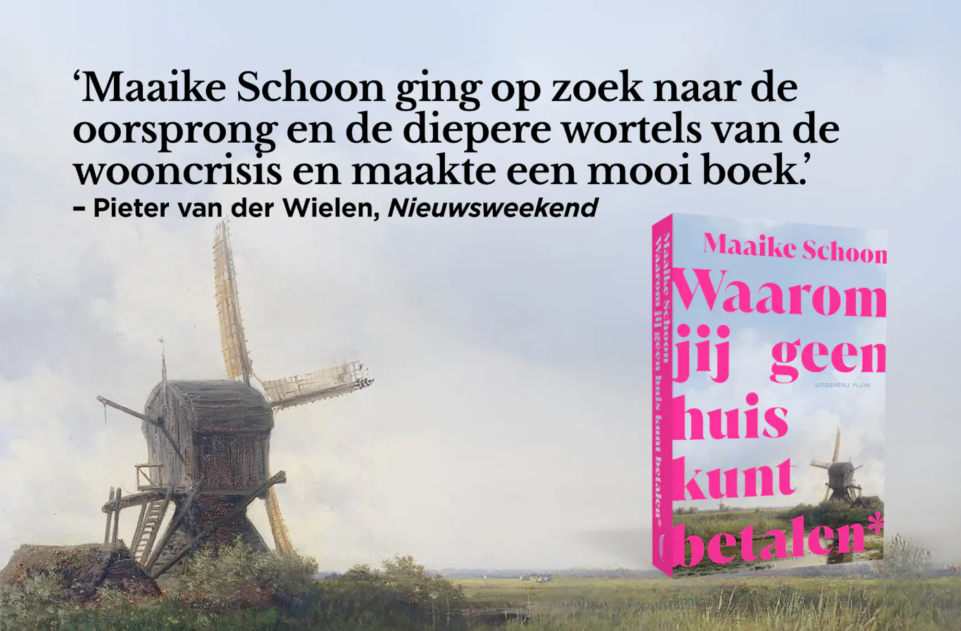 Waarom jij geen huis kunt betalen