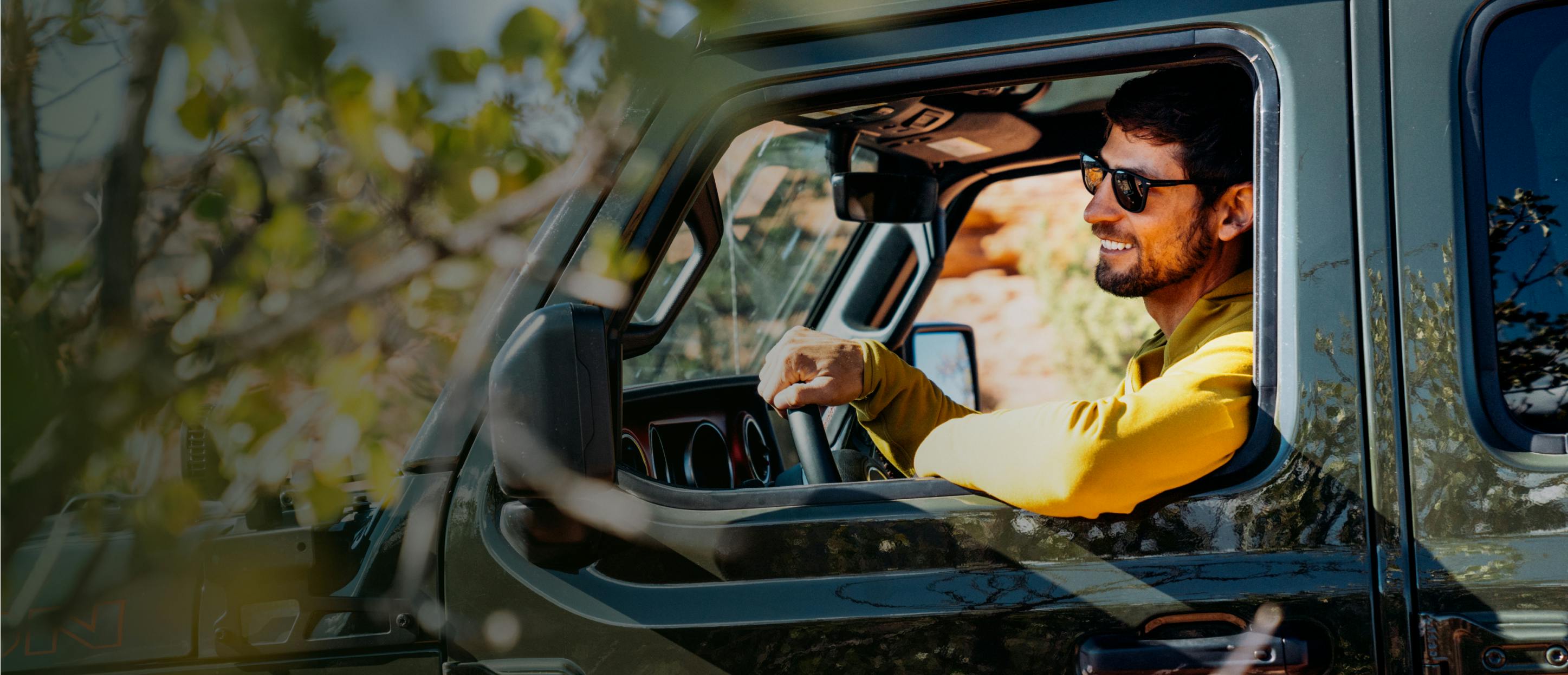 Man wearing ROKA sunglasses