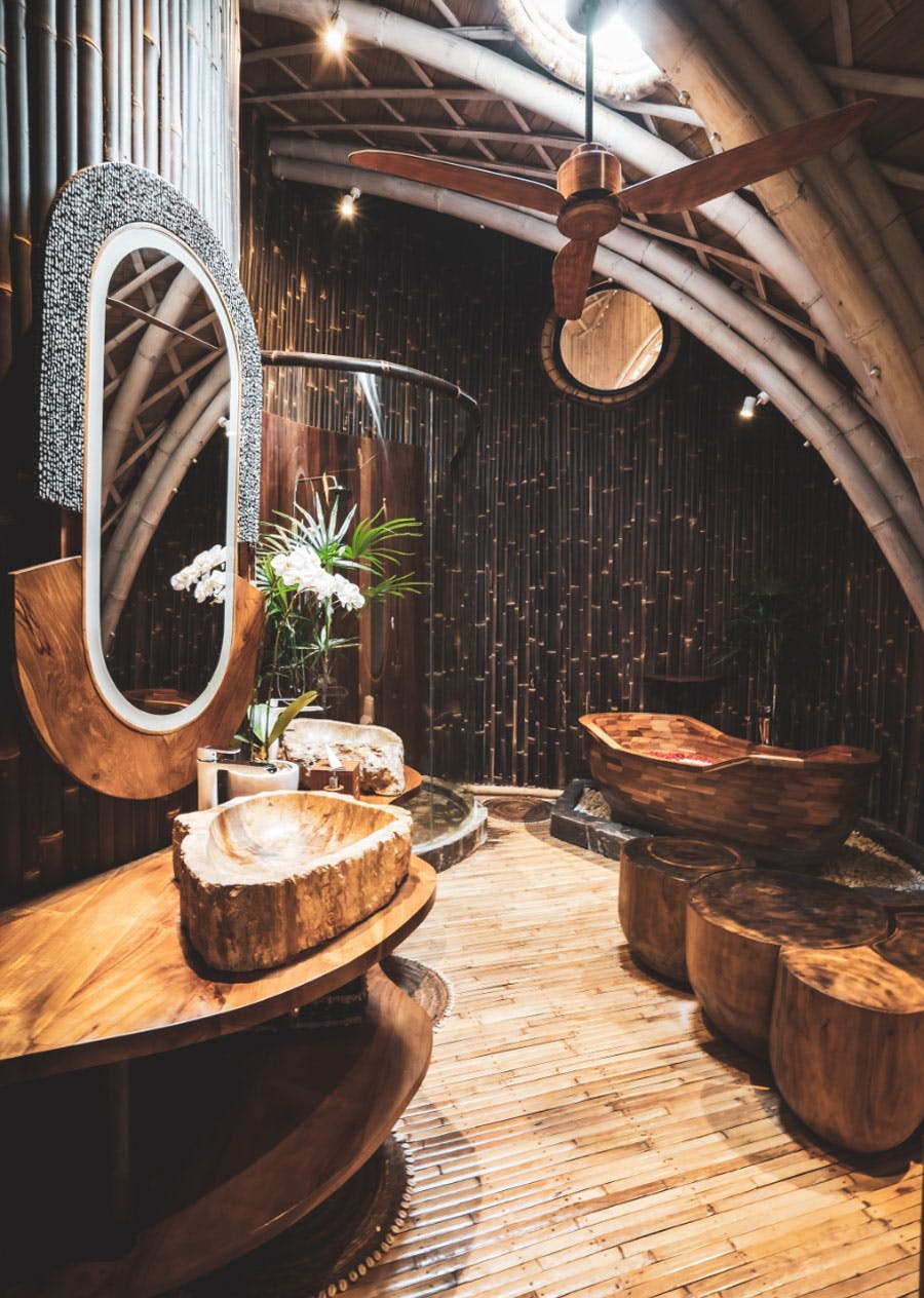 cocoon bathroom