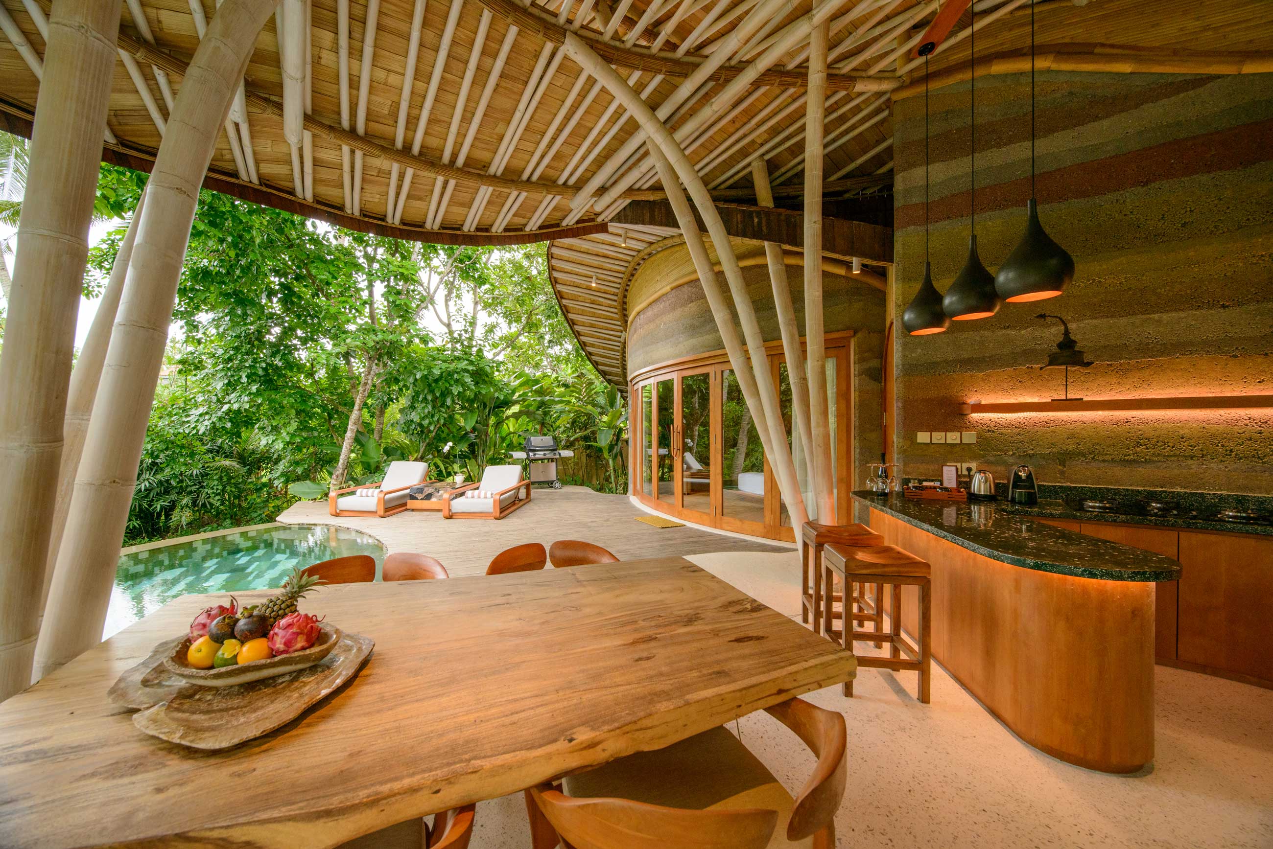 The grand lagoon from the kitchen