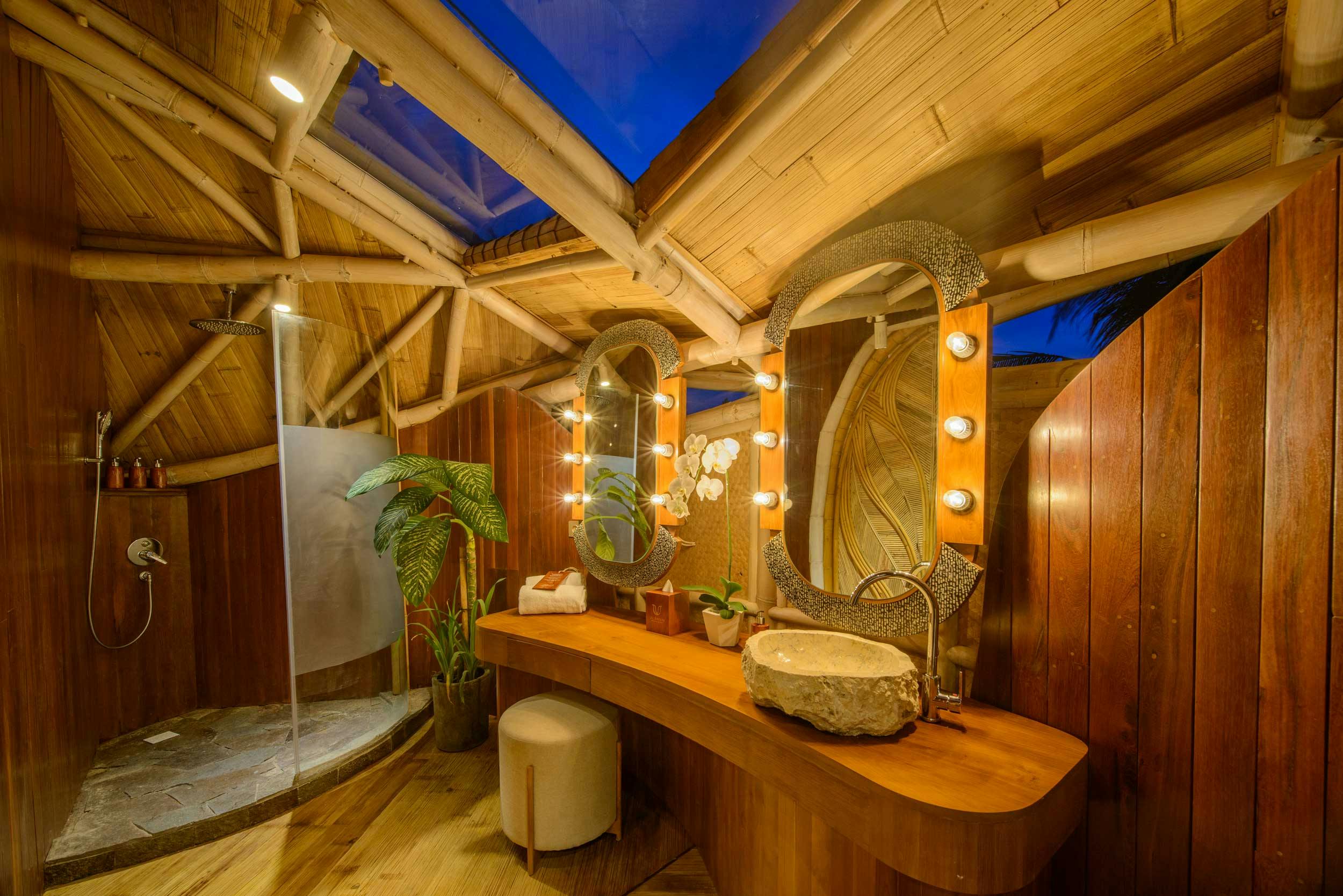 sky villa bathroom