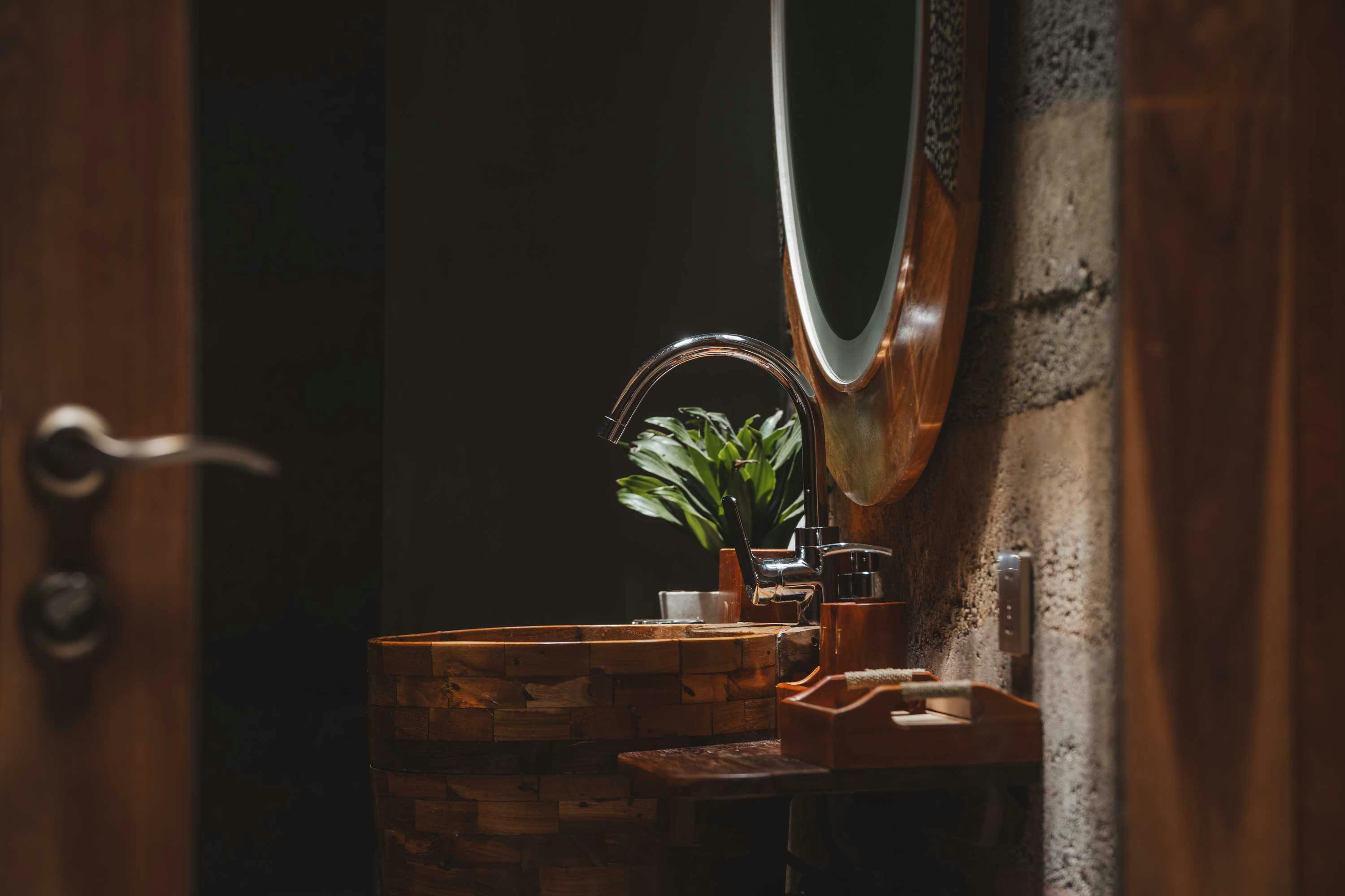 Lake villa bathroom