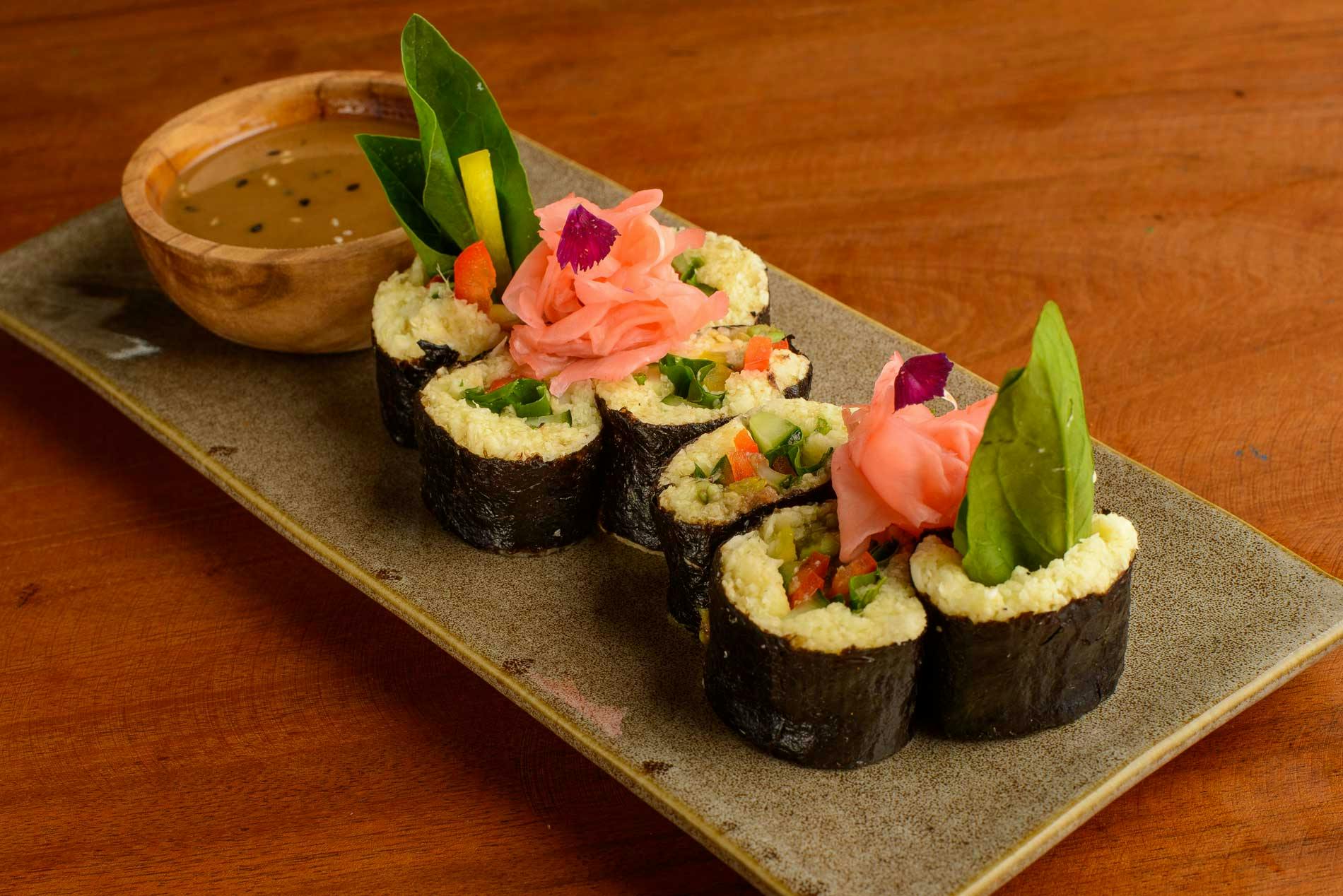 vegan sushi