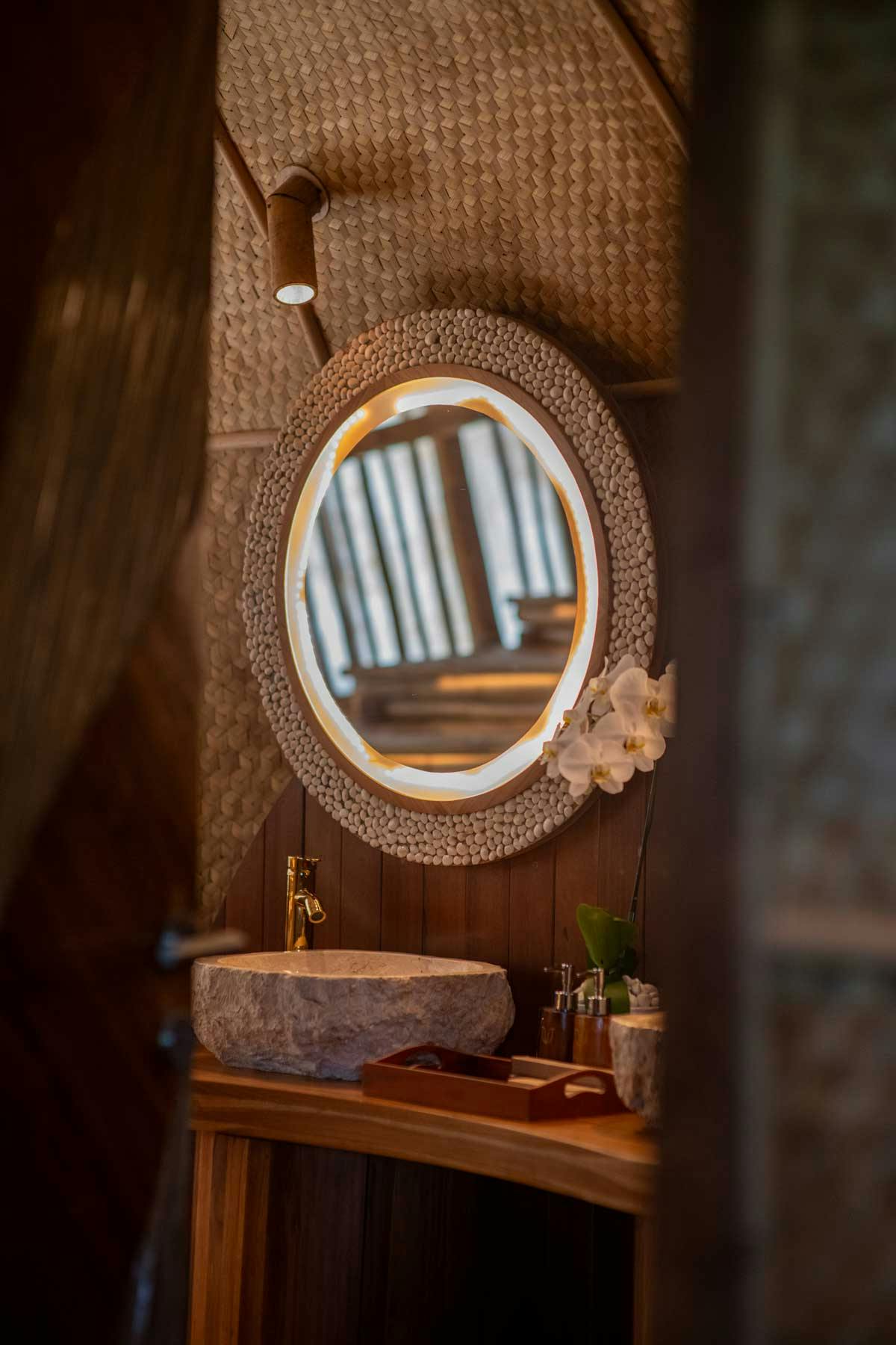 beautiful wooden villa