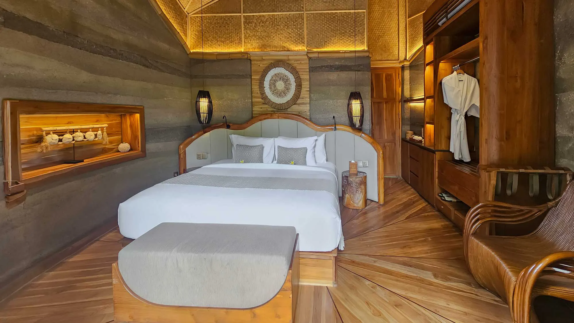 one bedroom villa with private pool in eco luxury resort in bali