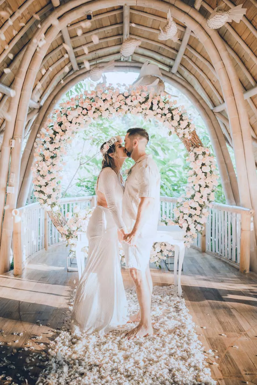 Beautiful destination wedding in Bali