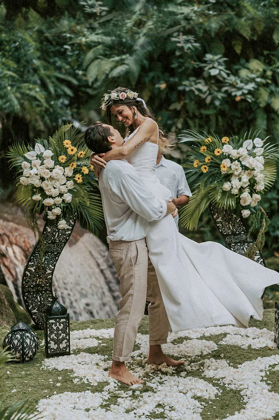 Beautiful destination wedding in Bali