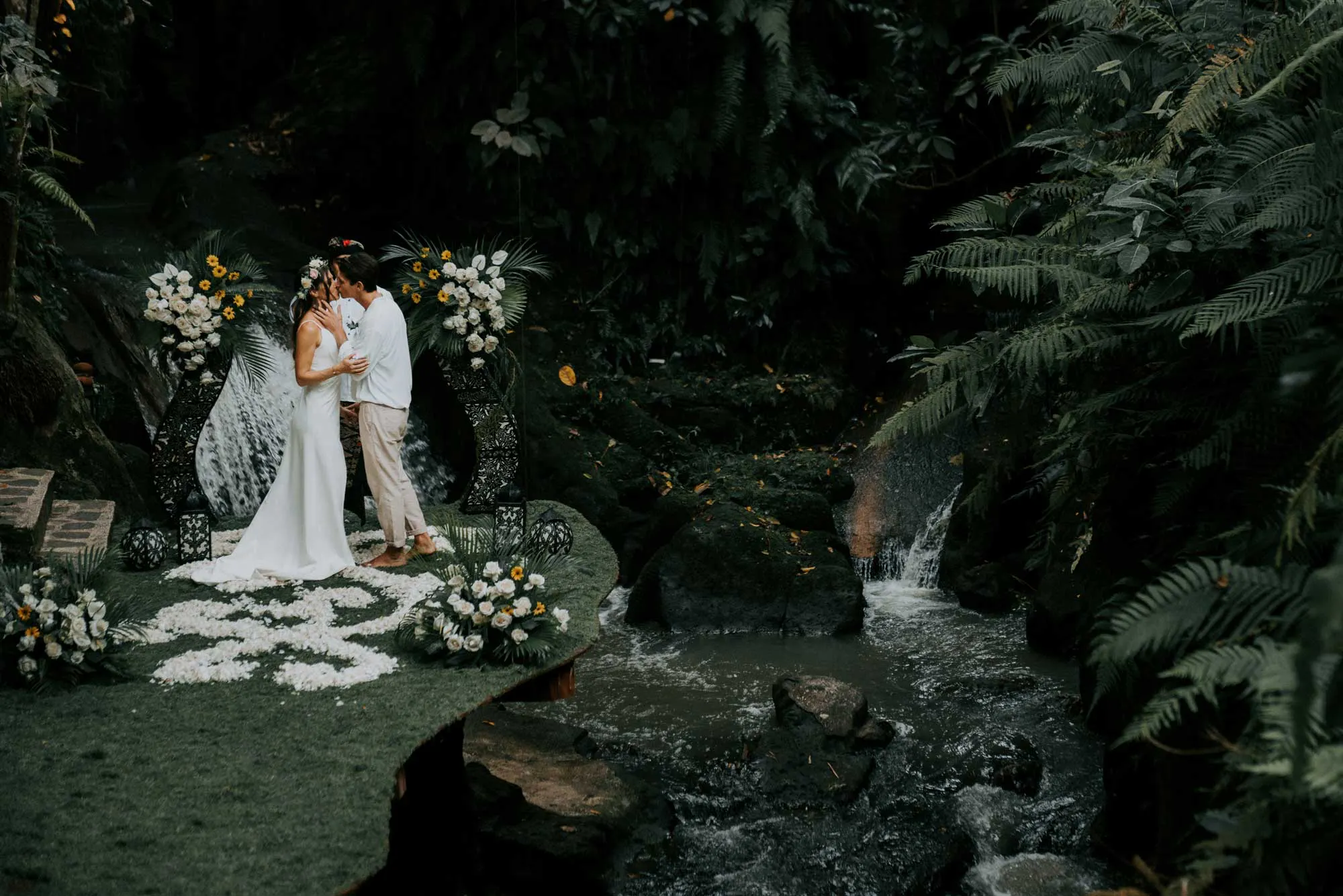 Beautiful destination wedding in Bali