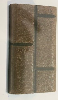 Running Bond Stamp Pattern