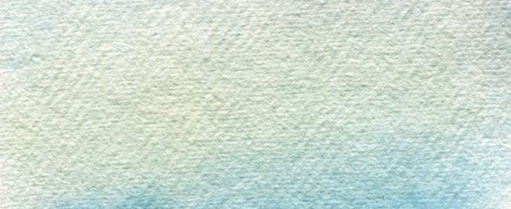Moderne Aquarellmalerei im Ultramarin-Design unter Verwendung der Farben Hellblau, Grün und Gelb.