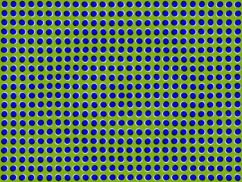 A peripheral illusion by Paul Nasca