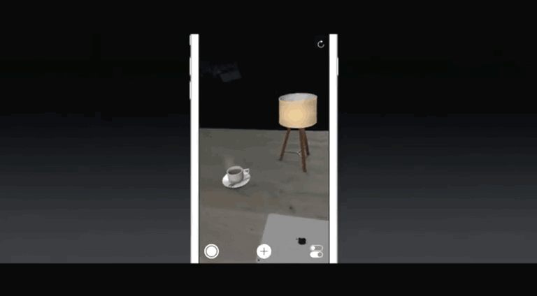 First ARKit Demonstration from Apple's Keynote 2017
