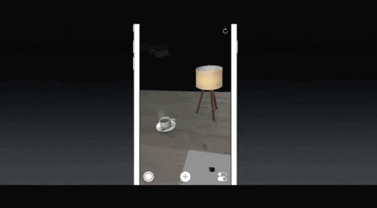 First ARKit Demonstration from Apple's Keynote 2017