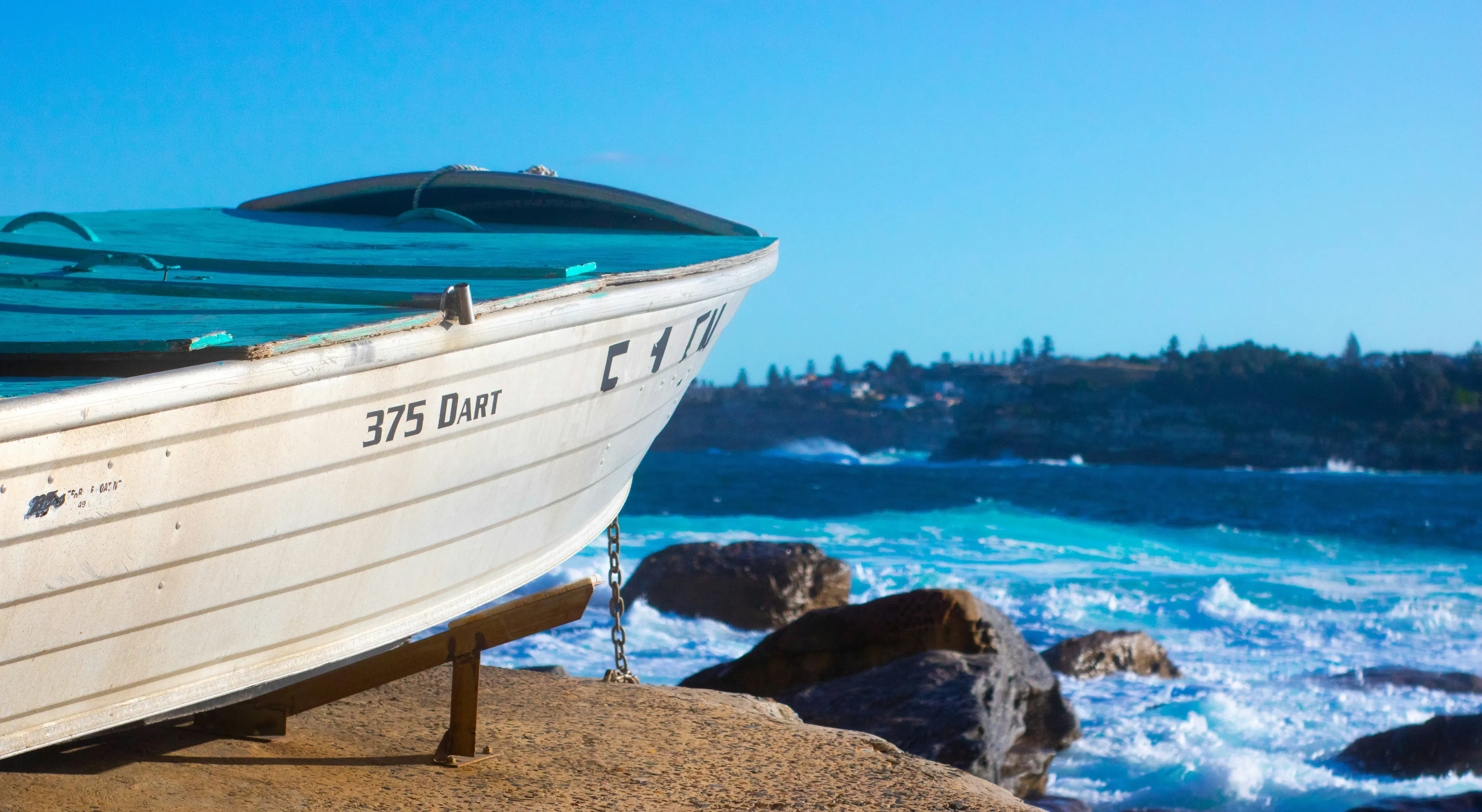 Boat at the beach