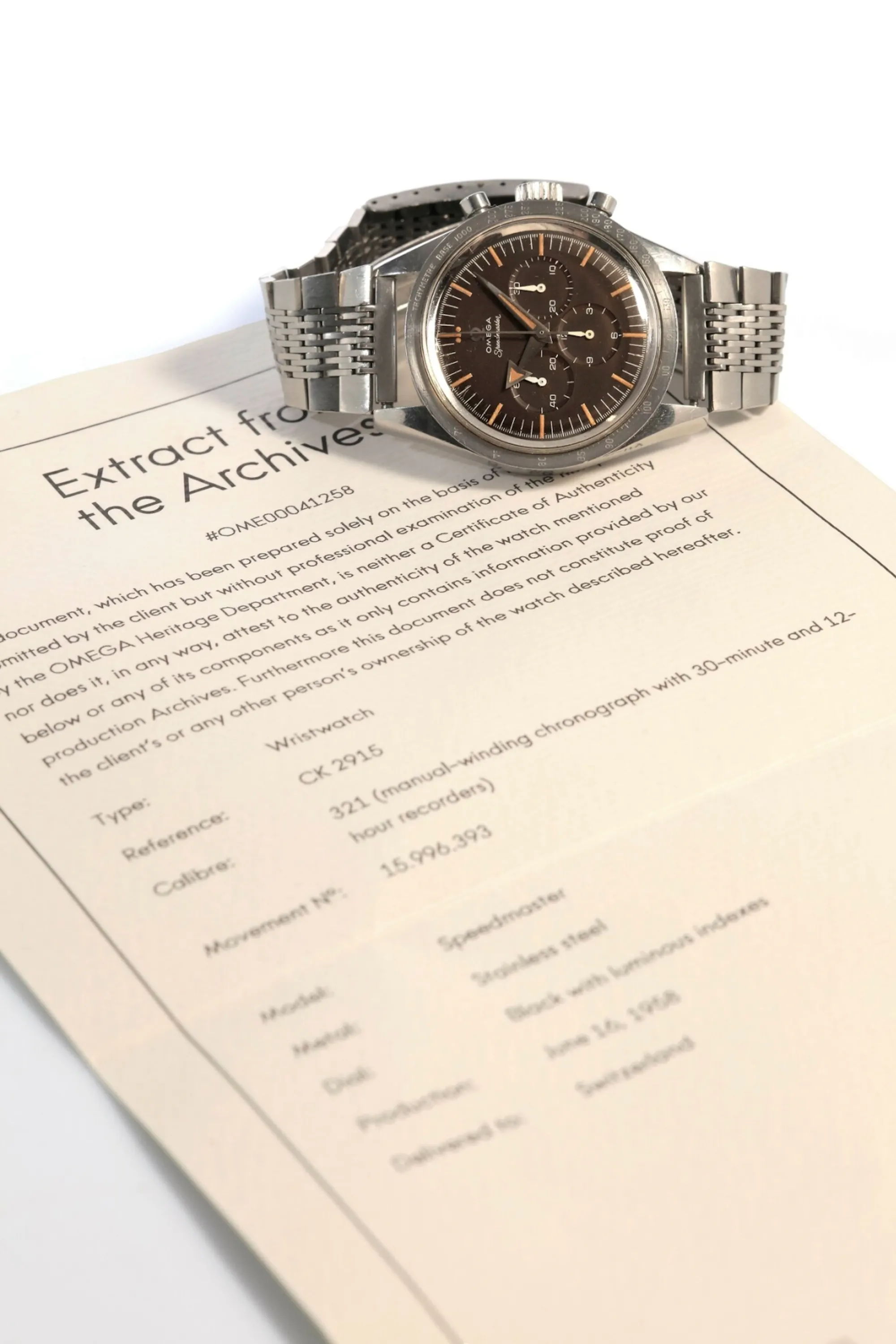 Omega extract archives