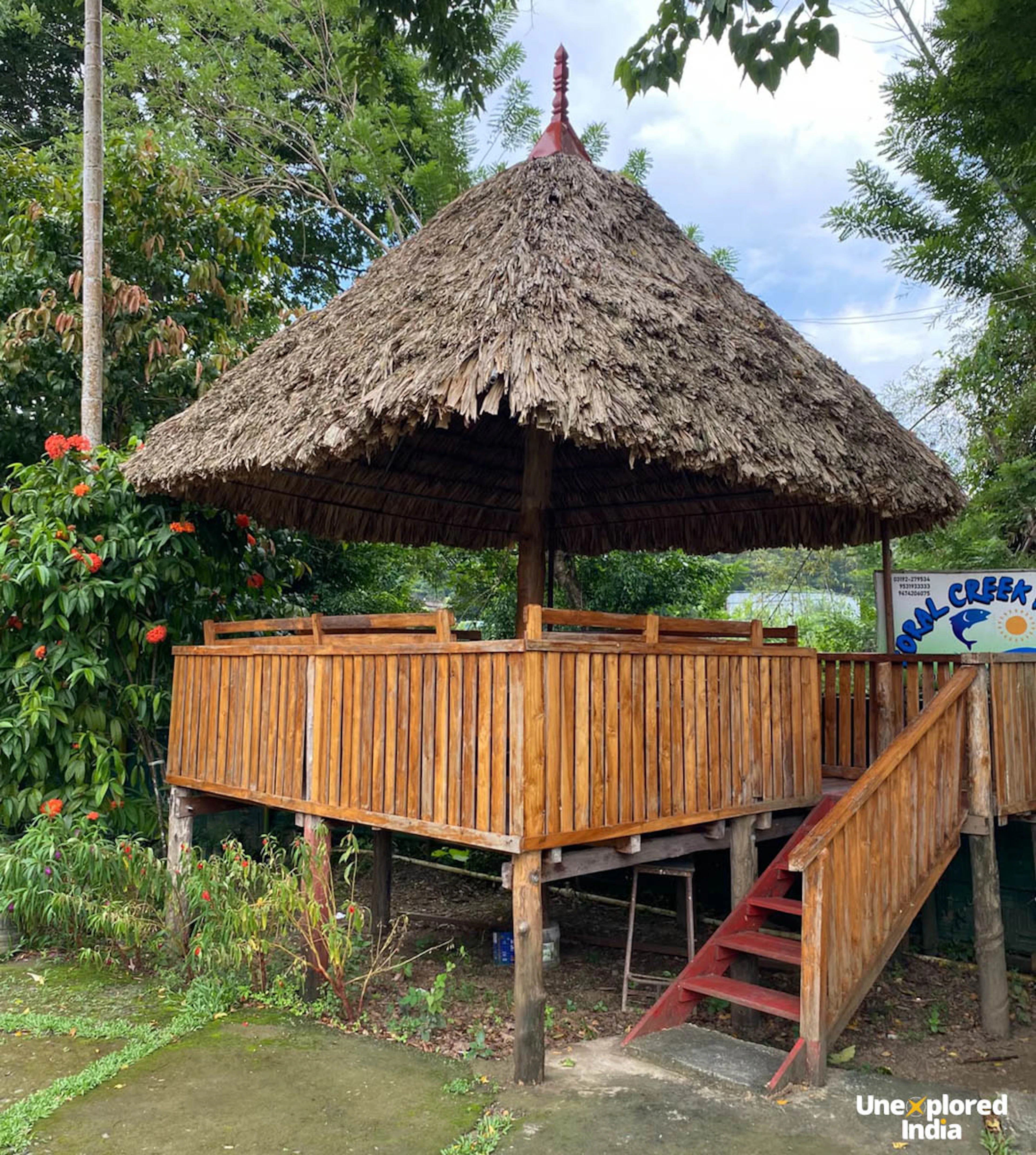 Stay by a Tidal Creek at Baratang in Andamans Trip