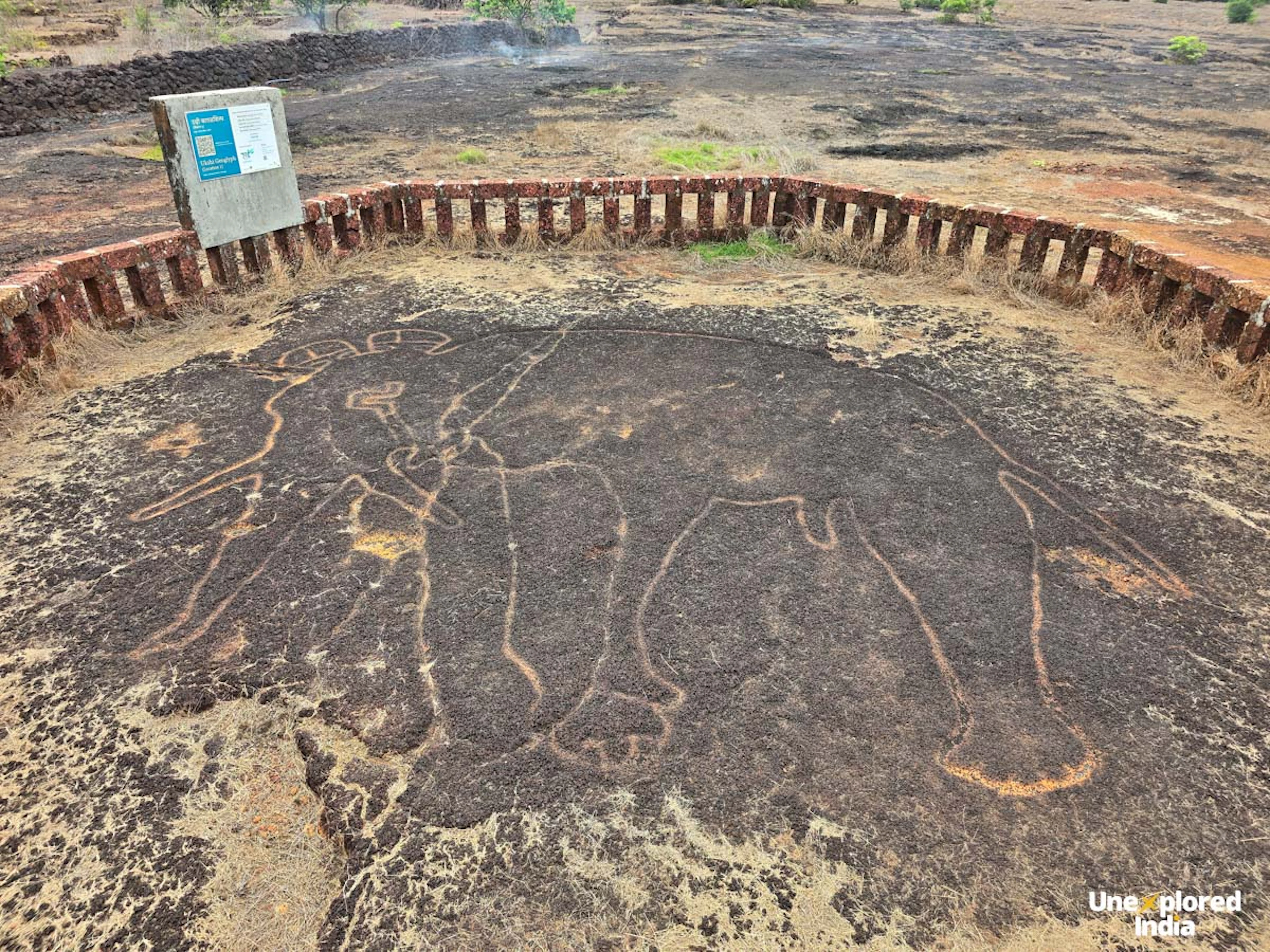Ratnagiri petroglyphs scattered across the Konkan landscape — prehistoric heritage site