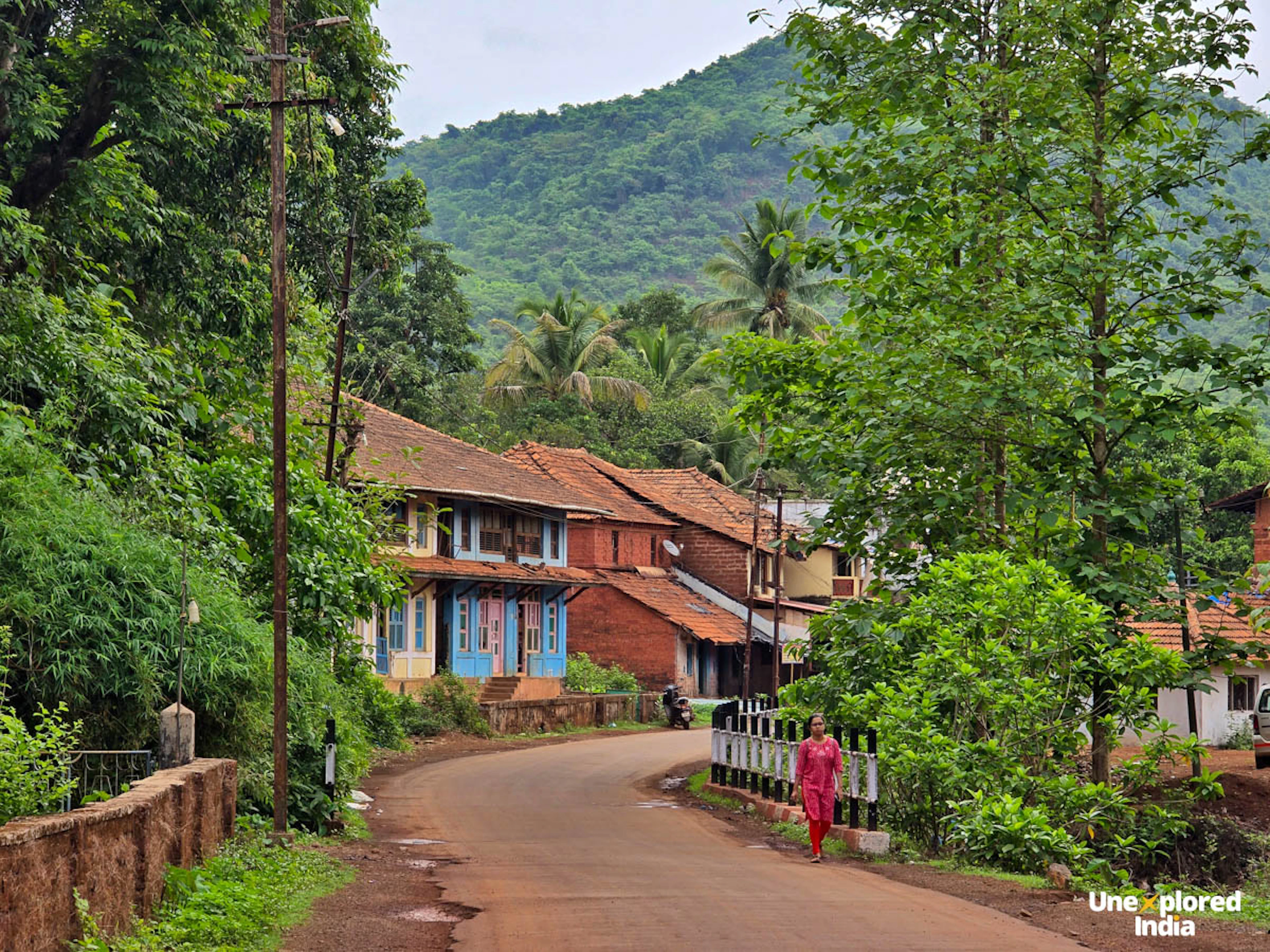 Sangameshwar village life amidst forests and hills — Konkan villages showcasing local Konkan culture