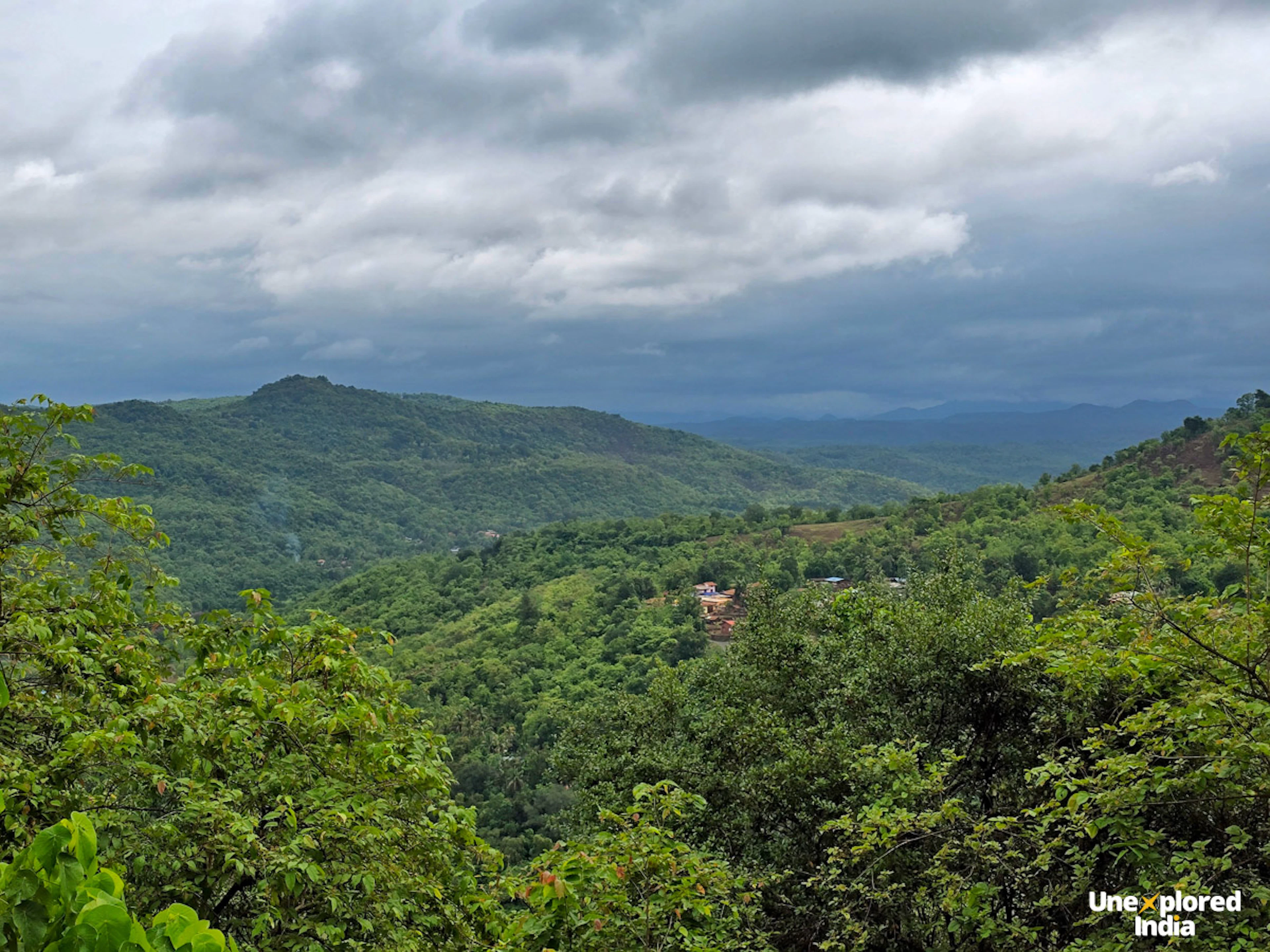 Sahyadri mountains meeting Konkan's coastal lowlands
