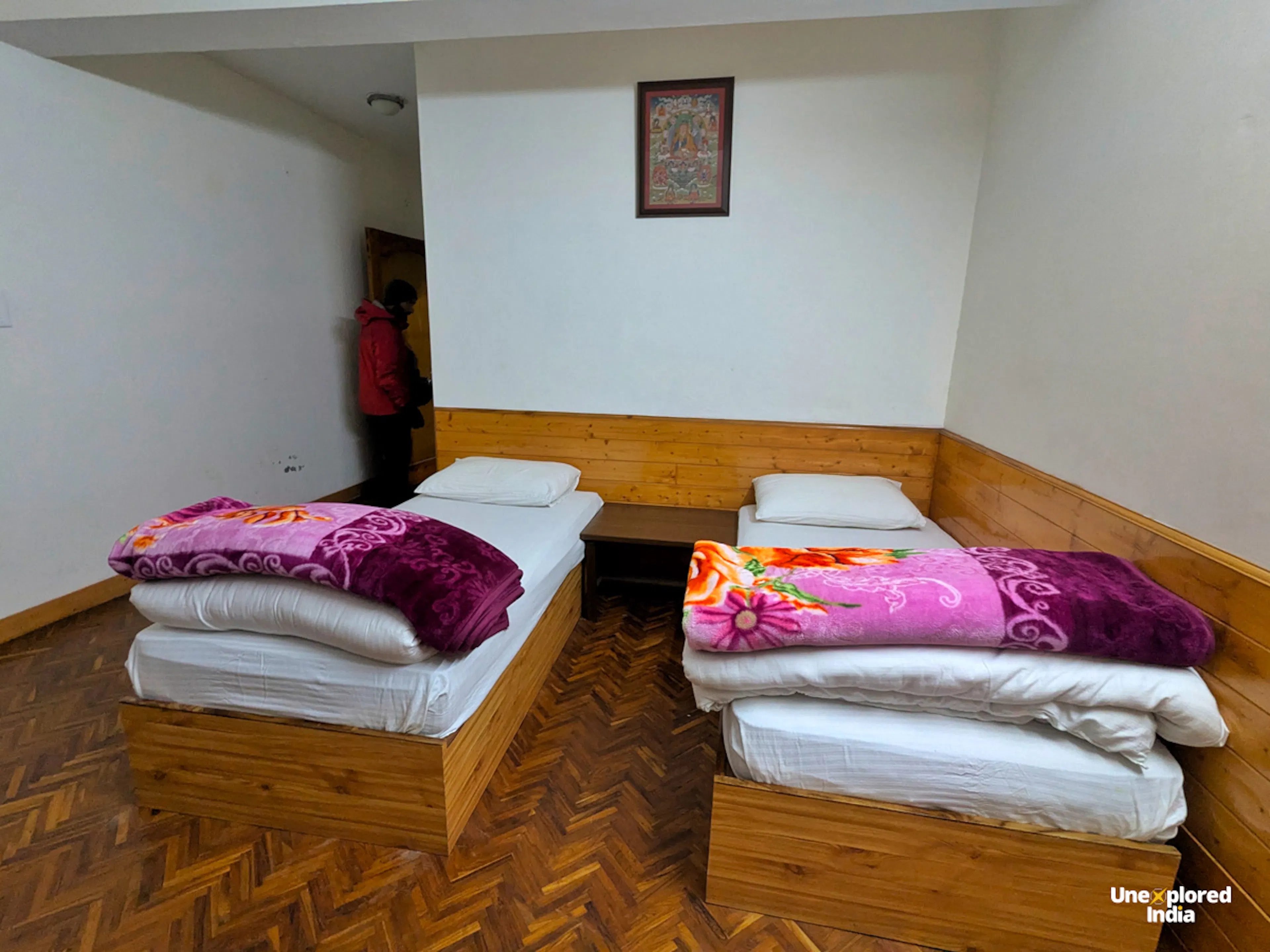 buddhist monastery stay arrangement rooms