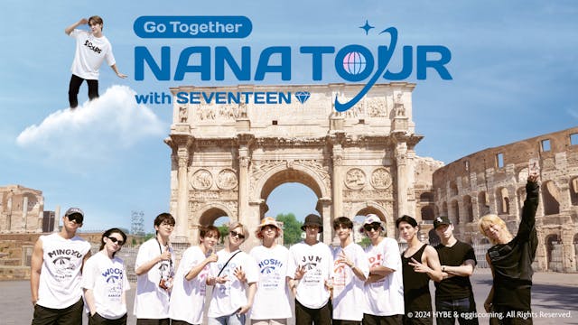 SEVENTEEN×ナPDによる新バラエティ番組『NANA TOUR with SEVENTEEN』、2024年1月5日よりU-NEXTにて韓国同時で日本初公開