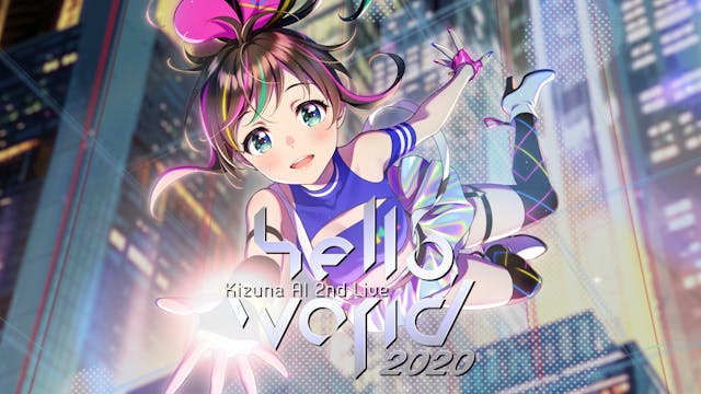 明日開催『Kizuna AI 2nd Live “hello, world 2020”』U-NEXT配信に向けてKizuna AIの意気込みコメントが到着