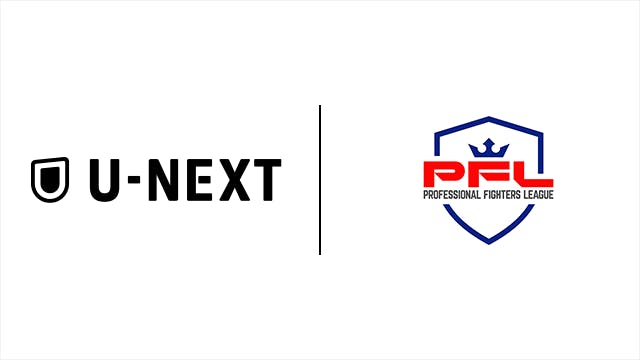 Professional Fighters LeagueとU-NEXTが国内独占パートナーシップ契約を締結。PFLリーグシーズン・PFLヨーロッパ・PFL中東・PFLスーパーファイトを独占ライブ配信