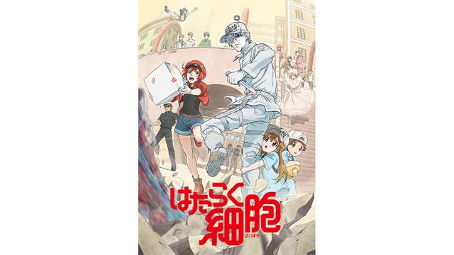 前評判の高かった『はたらく細胞』が1位。U-NEXT、2018年7月度の「見逃しアニメランキング」発表