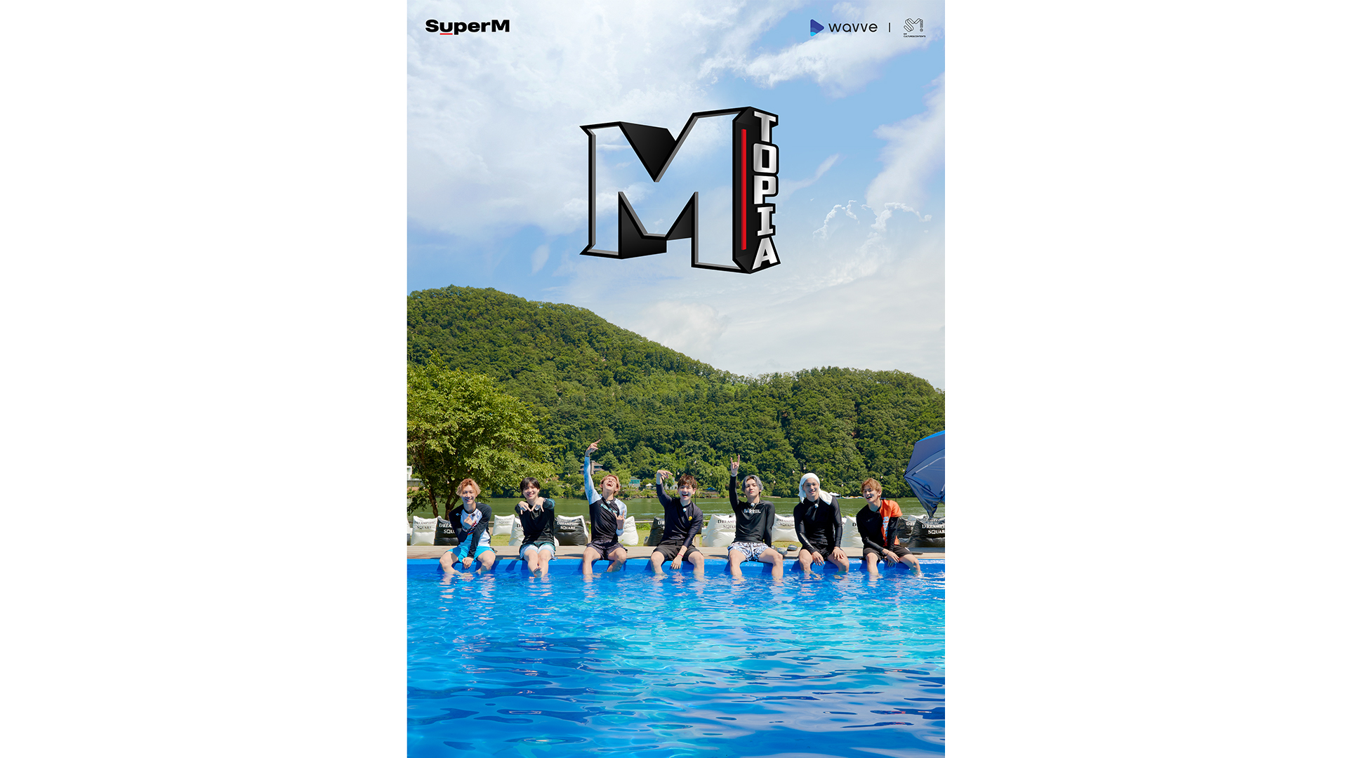 SuperM初の単独リアリティ番組『SuperMのMトピア』をU-NEXT独占で配信スタート！