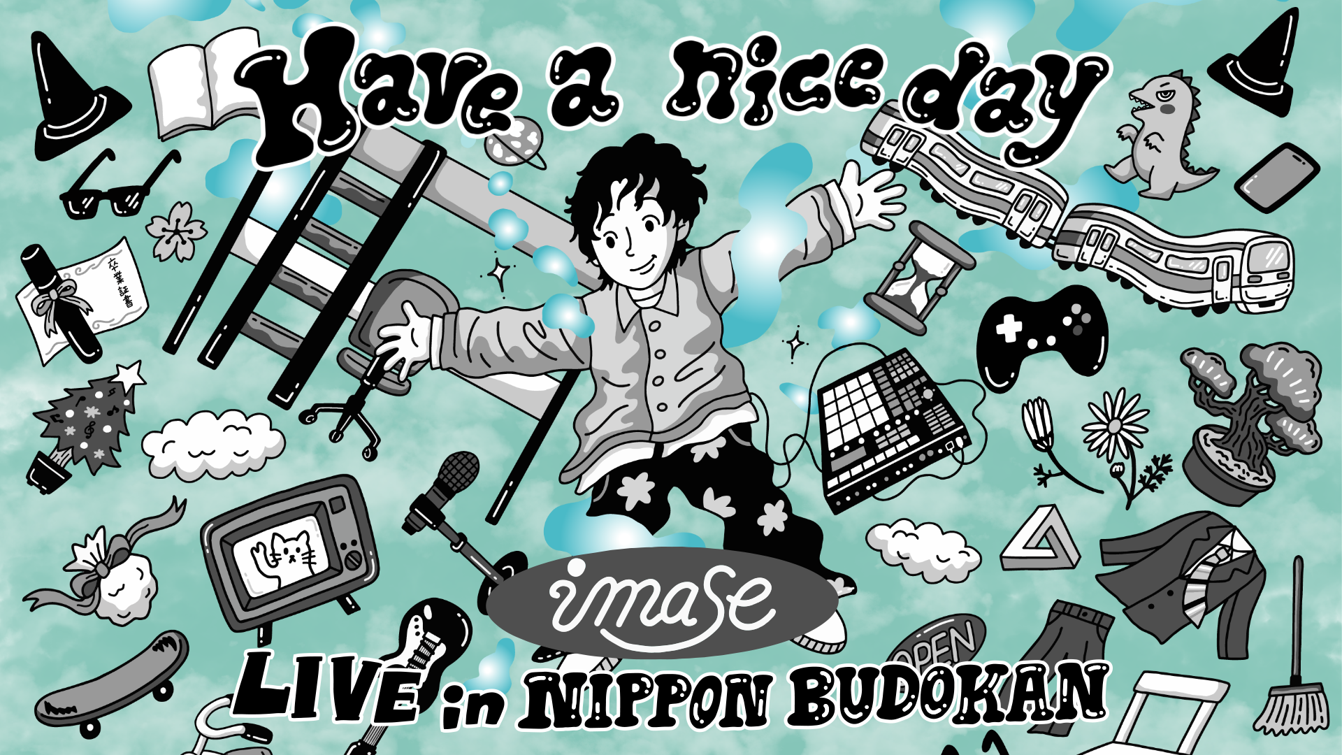 imase初の日本武道館ライブをU-NEXTにて独占ライブ配信！