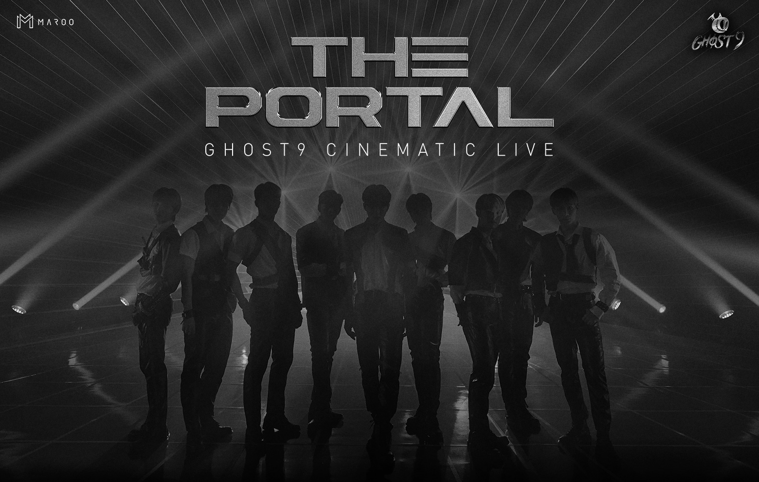 GHOST9のスペシャルコンサート『GHOST9 CINEMATIC LIVE＜THE PORTAL＞』をU-NEXT独占で配信開始