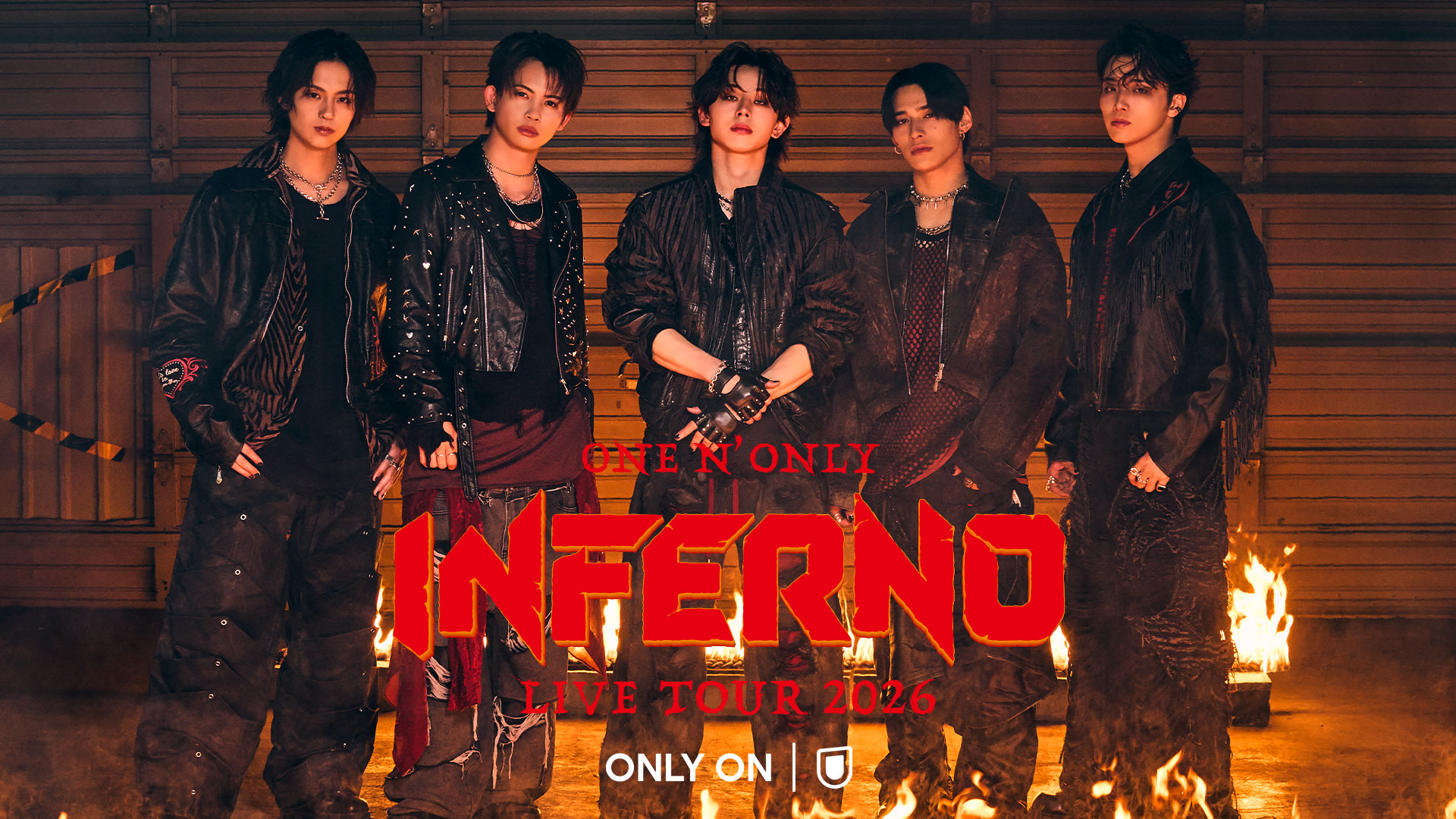 ONE N' ONLY初の東阪アリーナツアーより、チケット完売となった東京公演をU-NEXTにて独占生配信！当日はSNSウォッチパーティも実施決定！