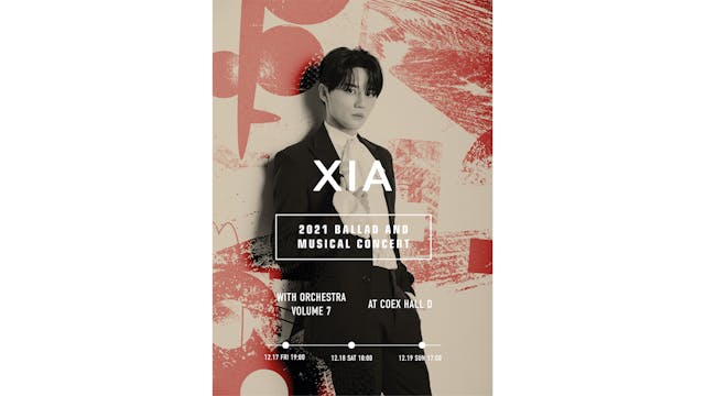 U-NEXT独占！韓国ミュージカルの王子・XIAジュンスによる「バラード＆ミュージカルコンサート」を韓国から3夜連続でライブ配信