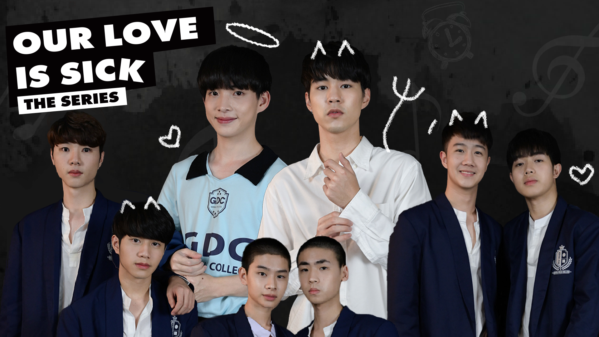 タイBLドラマ『OUR LOVE IS SICK THE SERIES』を10月7日よりU-NEXTオリジナルとしてU-NEXTで独占配信！