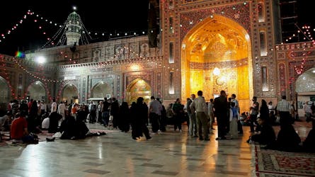 Night scene in Tehran