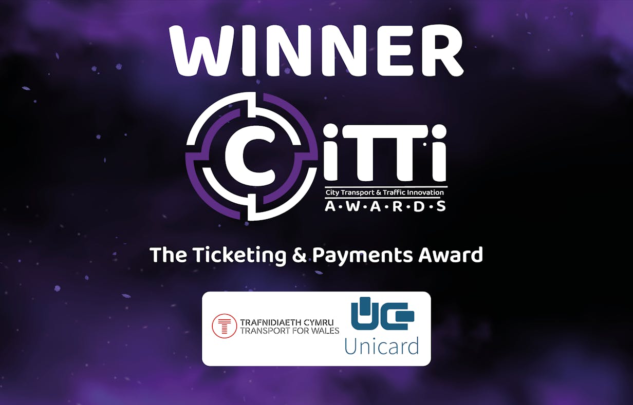 CiTTi 2024 award - TfW & Unicard