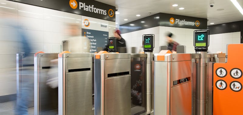 SPT ticket gates