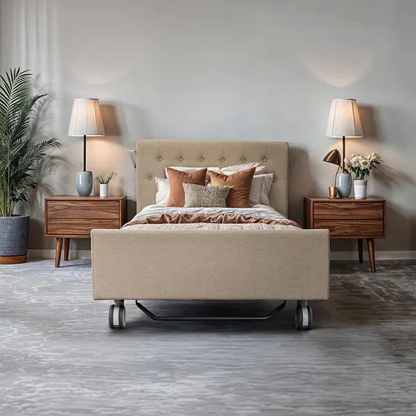 Hospital bed for residential or home care
