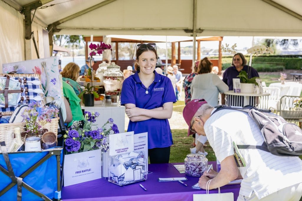 Advocare display at Have A Go Day Burswood 2023