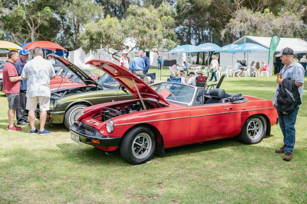 Seniors take part in car show at Have A Go Day Burswood 2023