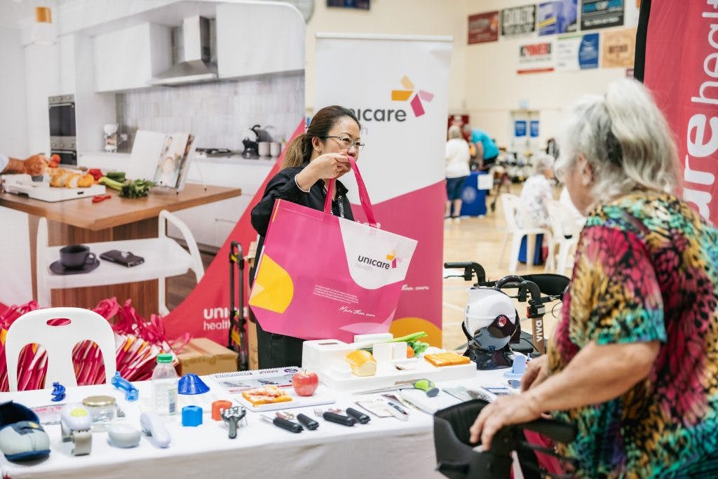 Seniors learn about daily independent living aids at Rockingham Seniors and Carers Expo 2023