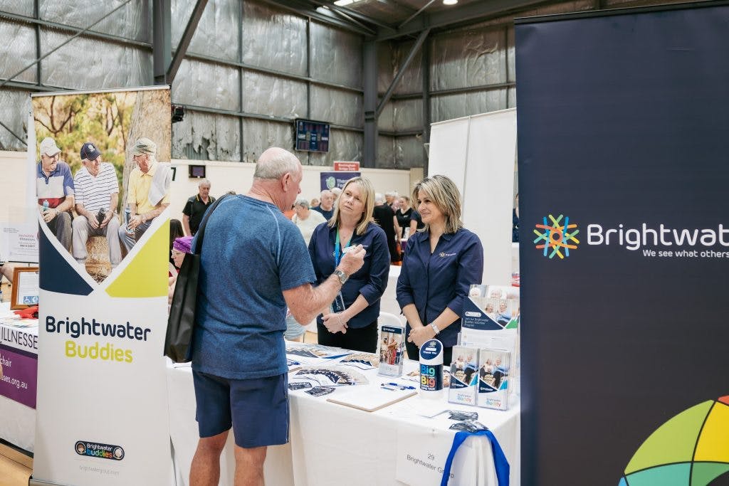 Brightwater display at Rockingham Seniors and Carers Expo 2023