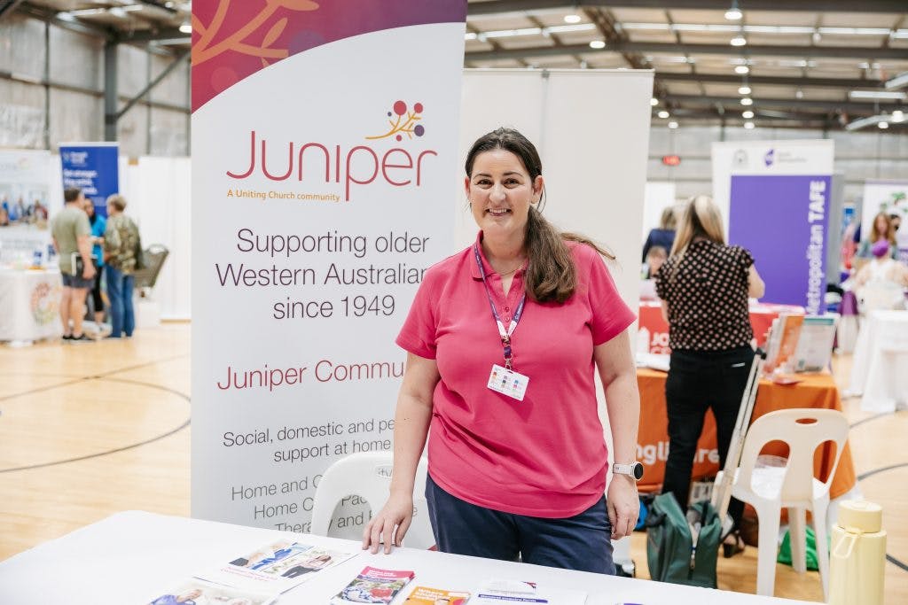 Juniper display at Rockingham Seniors and Carers Expo 2023