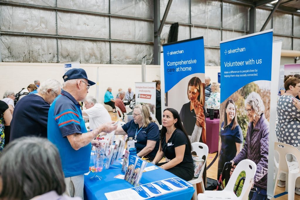 Silverchain display at Rockingham Seniors and Carers Expo 2023