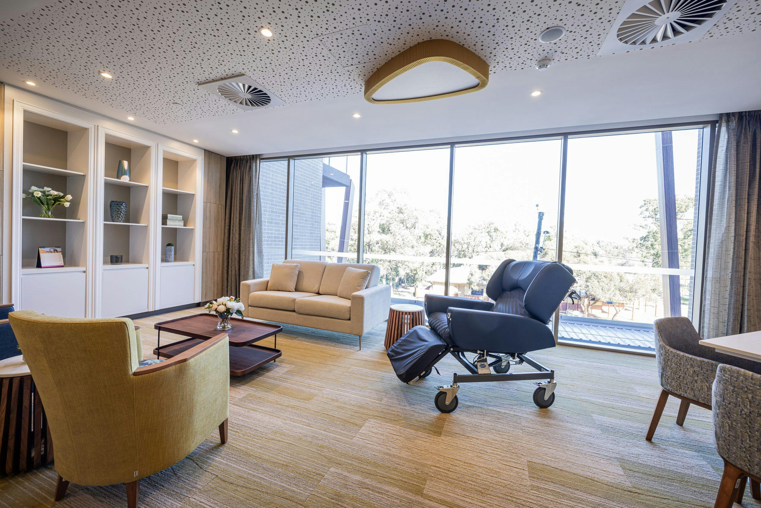 Middle Swan Residential Care indoor lounge area