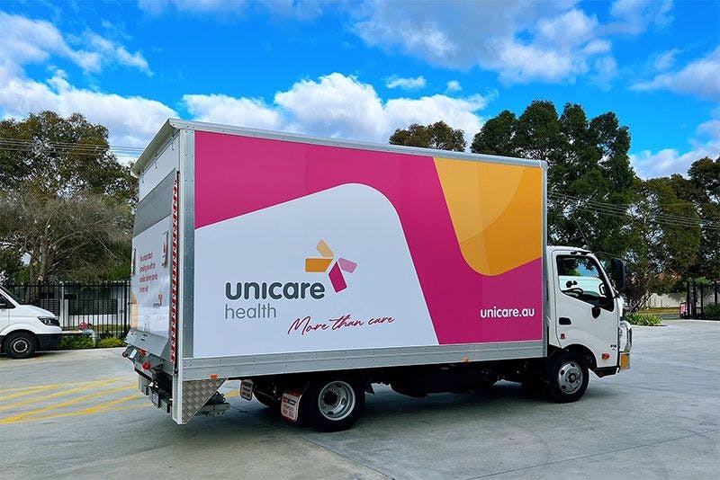New delivery truck for Unicare Health