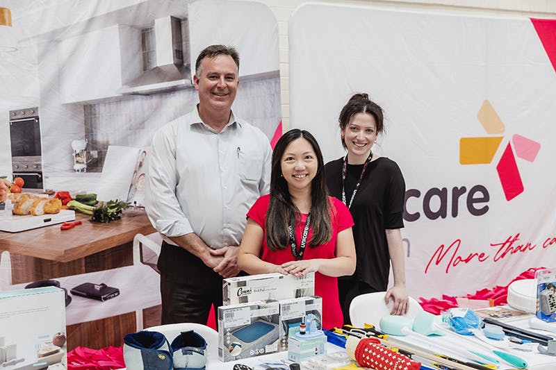 Unicare Health team at Have A Go Day Rockingham 2023